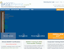 Tablet Screenshot of bassetpermit.com